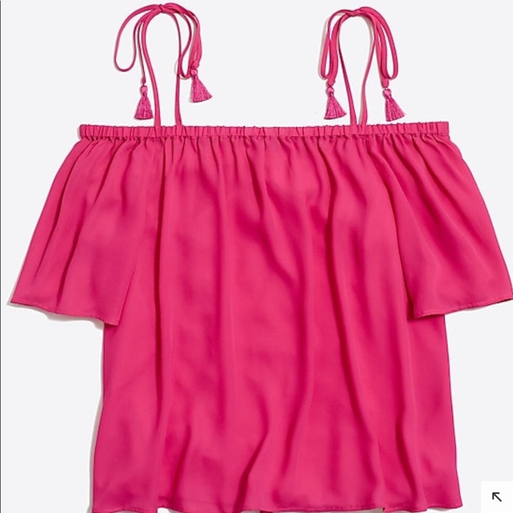 J Crew off the shoulder top size 6